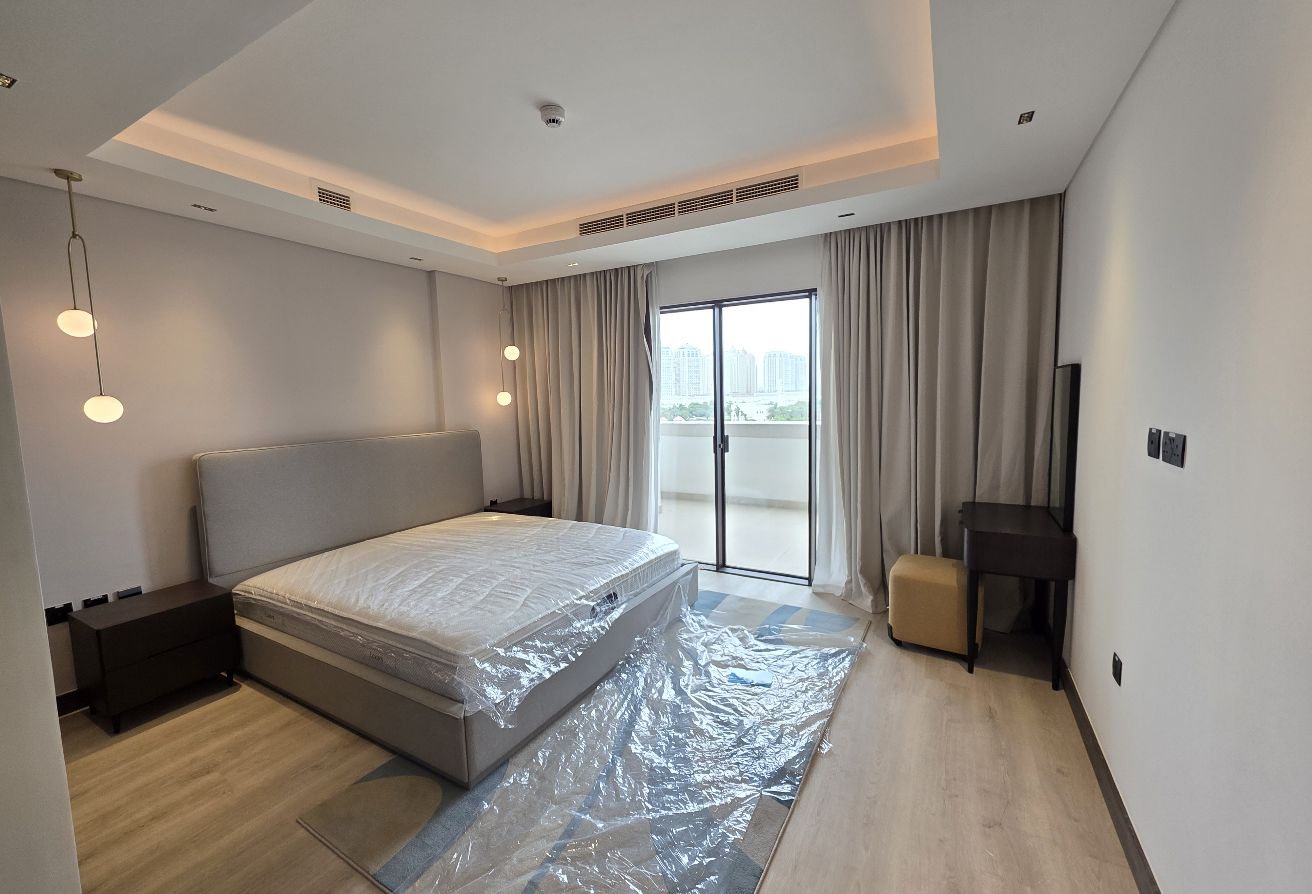 1 Br Brand new residence in pearl | private beach thumbnail 9
