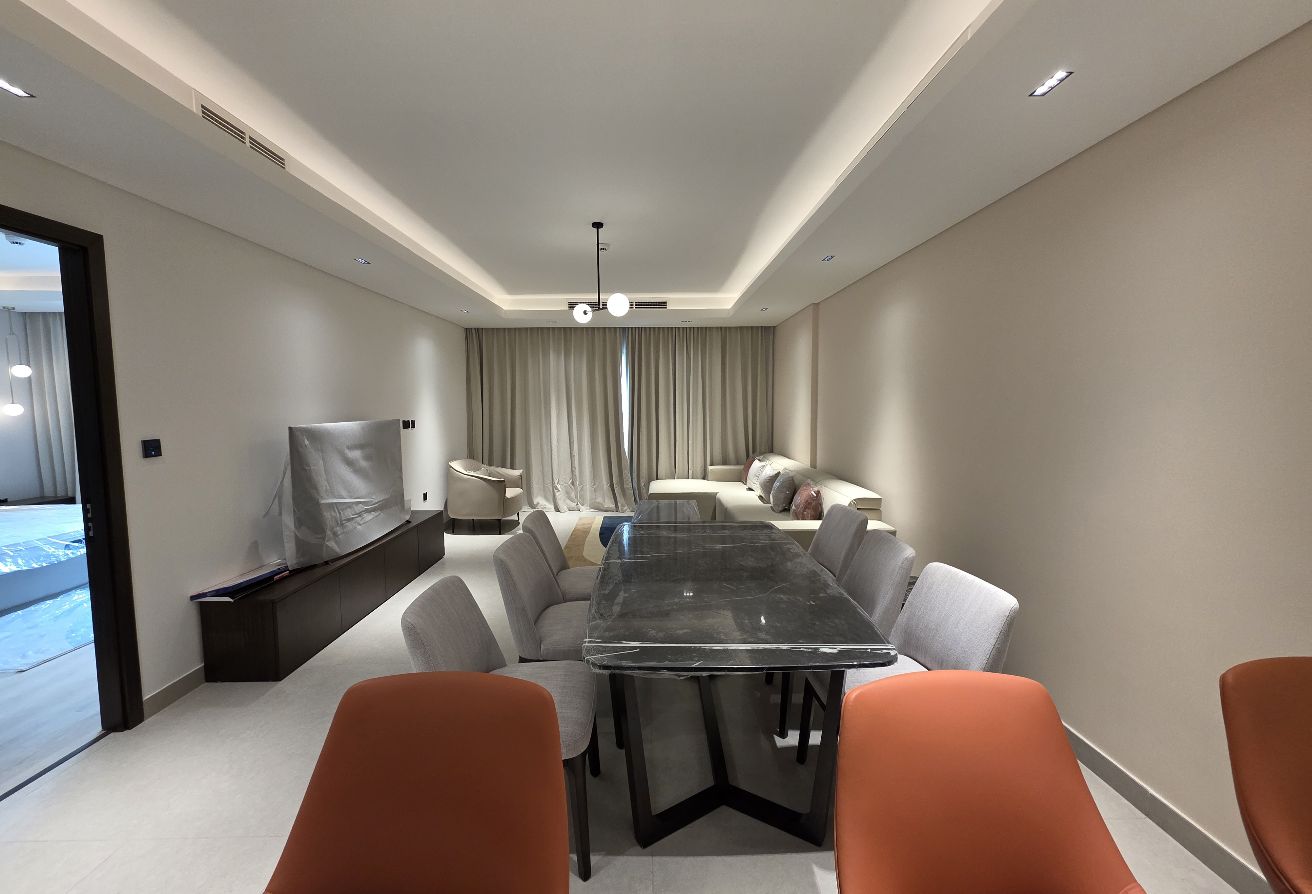 1 Br Brand new residence in pearl | private beach thumbnail 4
