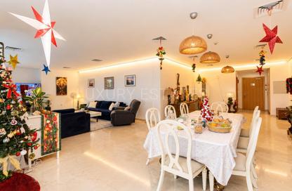 Apartment - 3 - 4 for rent in Zig Zag Tower B - Zig Zag Towers - West Bay - Doha