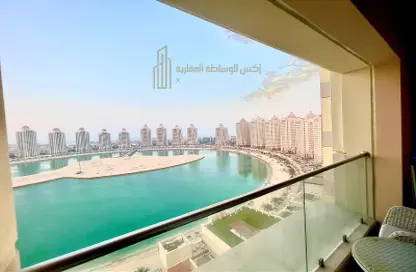 Apartment - 1 Bedroom - 2 Bathrooms for rent in Viva West - Viva Bahriyah - The Pearl Island - Doha