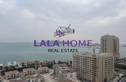 Apartment - 2 Bedrooms - 3 Bathrooms for rent in Tower 28 - Porto Arabia - The Pearl Island - Doha
