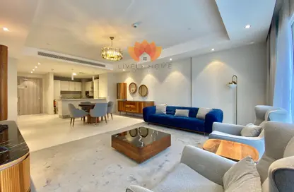 شقة - غرفة نوم - 1 حمام للايجار في مرتفعات مارينا لوسيل - منطقة المارينا - الوسيل