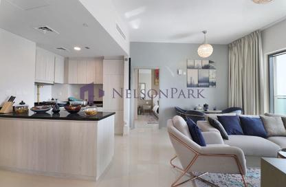 Apartment - 2 Bedrooms - 3 Bathrooms for rent in Lusail Marina Heights - Marina District - Lusail