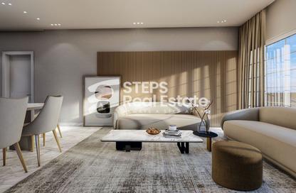 Apartment - 2 Bedrooms - 3 Bathrooms for sale in Evergreen Commercial Building - Energy City - Lusail Apartment - 2 Bedrooms - 3 Bathrooms for sale in Evergreen Commercial Building - Energy City - Lusail