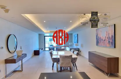 Apartment - 2 Bedrooms - 3 Bathrooms for rent in Abraj Bay - Abraj Quartiers - The Pearl Island - Doha