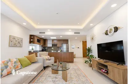 Apartment - 2 Bedrooms - 3 Bathrooms for rent in Rivan Building - Al Erkyah City - Lusail