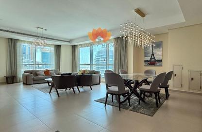 Apartment - 2 Bedrooms - 4 Bathrooms for rent in Marina Residence 15 - Marina District - Lusail