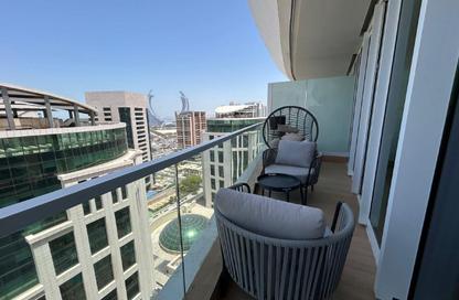 Apartment - 1 Bedroom - 2 Bathrooms for rent in Lusail Marina Heights - Marina District - Lusail Apartment - 1 Bedroom - 2 Bathrooms for rent in Lusail Marina Heights - Marina District - Lusail