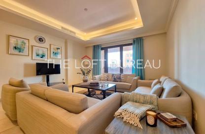 Apartment - 1 Bedroom - 2 Bathrooms for rent in East Porto Drive - Porto Arabia - The Pearl Island - Doha