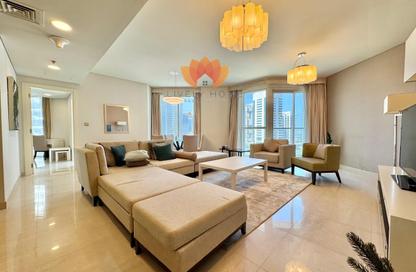 Apartment - 1 Bedroom - 2 Bathrooms for rent in Burj DAMAC Marina - Marina District - Lusail