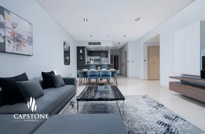 Apartment - 2 Bedrooms - 3 Bathrooms for rent in Marina Residences 195 - Marina District - Lusail Apartment - 2 Bedrooms - 3 Bathrooms for rent in Marina Residences 195 - Marina District - Lusail