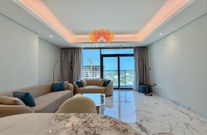 Apartment - 1 Bedroom - 2 Bathrooms for rent in Lusail Marina Heights - Marina District - Lusail