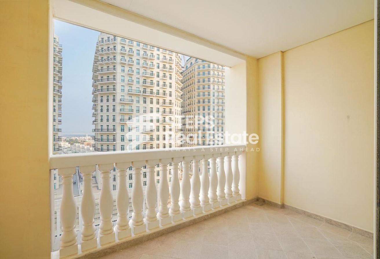 Stunning Studio with Balcony in The Pearl