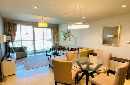 Apartment - 1 - 2 for rent in Marina Residences 195 - Marina District - Lusail