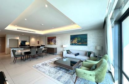 Apartment - 2 - 3 for rent in Abraj Bay - Abraj Quartiers - The Pearl Island - Doha