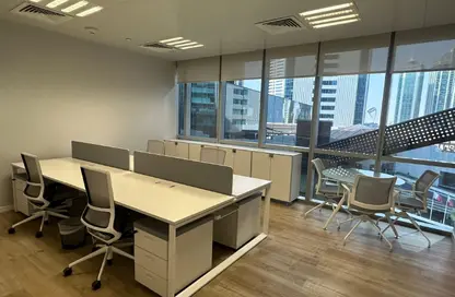 Office Space - Studio - 2 Bathrooms for rent in Tower 4 - The Gate Mall - West Bay - Doha