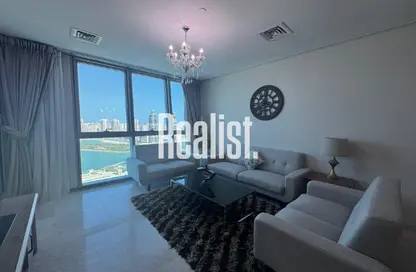 Apartment - 2 Bedrooms - 4 Bathrooms for rent in Zig Zag Tower A - Zig Zag Towers - West Bay - Doha