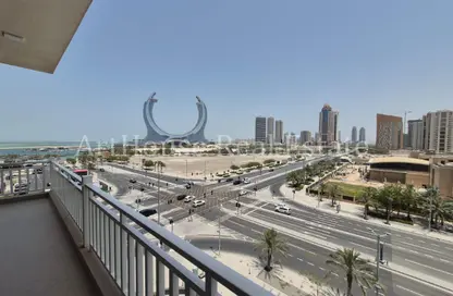 Apartment - 2 Bedrooms - 3 Bathrooms for rent in Lusail Residence - Marina District - Lusail