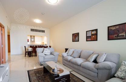 Apartment - 1 Bedroom - 2 Bathrooms for rent in Viva West - Viva Bahriyah - The Pearl Island - Doha
