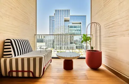 شقق فندقية - غرفة نوم - 2 حمامات للايجار في L07 - فوكس هيلز - الوسيل