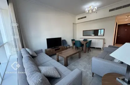 Apartment - 2 Bedrooms - 3 Bathrooms for rent in Lusail Marina Heights - Marina District - Lusail