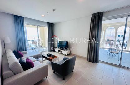 Apartment - 2 Bedrooms - 3 Bathrooms for rent in Viva East - Viva Bahriyah - The Pearl Island - Doha Apartment - 2 Bedrooms - 3 Bathrooms for rent in Viva East - Viva Bahriyah - The Pearl Island - Doha