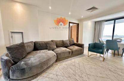 Apartment - 2 Bedrooms - 1 Bathroom for rent in Lusail Marina Heights - Marina District - Lusail