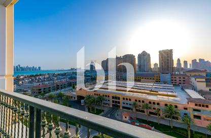 Apartment - 1 Bedroom - 2 Bathrooms for rent in Viva West - Viva Bahriyah - The Pearl Island - Doha