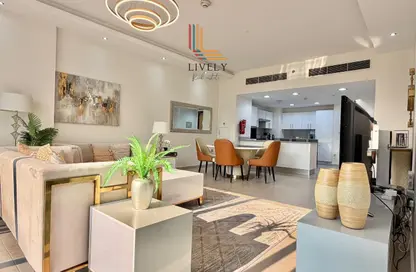 شقة - غرفة نوم - 1 حمام للايجار في مرتفعات مارينا لوسيل - منطقة المارينا - الوسيل