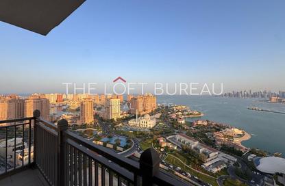 Apartment - 2 Bedrooms - 3 Bathrooms for rent in Abraj Bay - Abraj Quartiers - The Pearl Island - Doha