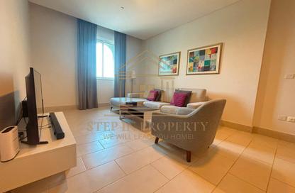 Apartment - 1 Bedroom - 2 Bathrooms for rent in Viva West - Viva Bahriyah - The Pearl Island - Doha