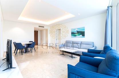 Apartment - 2 Bedrooms - 3 Bathrooms for rent in Marina Residences 195 - Marina District - Lusail Apartment - 2 Bedrooms - 3 Bathrooms for rent in Marina Residences 195 - Marina District - Lusail
