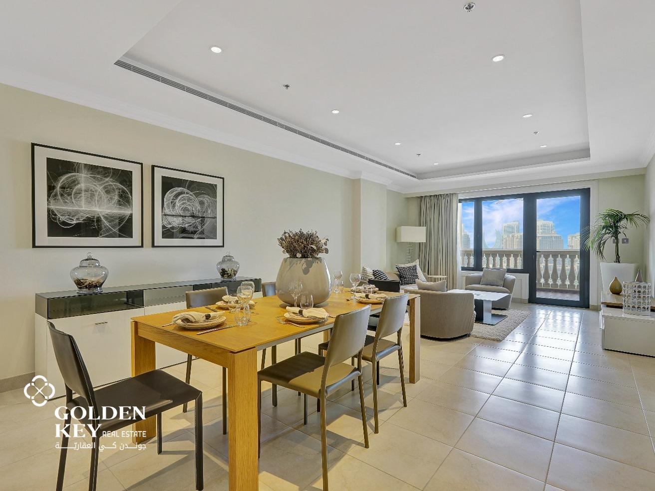 Luxury 2BR w/ Balcony & Marina View | Porto Arabia