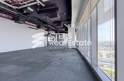 Office Space - 1 Bedroom - 1 Bathroom for rent in Lusail Residence - Marina District - Lusail
