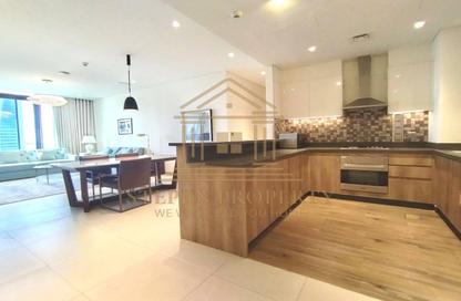 Apartment - 2 Bedrooms - 4 Bathrooms for rent in Lusail Residence - Marina District - Lusail