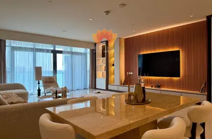 Apartment - 3 Bedrooms - 5 Bathrooms for rent in Seef Lusail Tower 1 - Seef Lusail - Lusail City - Lusail