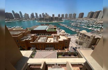 Apartment - 1 Bedroom - 1 Bathroom for sale in East Porto Drive - Porto Arabia - The Pearl Island - Doha Apartment - 1 Bedroom - 1 Bathroom for sale in East Porto Drive - Porto Arabia - The Pearl Island - Doha