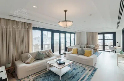 Apartment - 1 Bedroom - 2 Bathrooms for rent in East Porto Drive - Porto Arabia - The Pearl Island - Doha