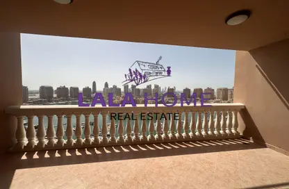 Apartment - 2 Bedrooms - 3 Bathrooms for rent in West Porto Drive - Porto Arabia - The Pearl Island - Doha