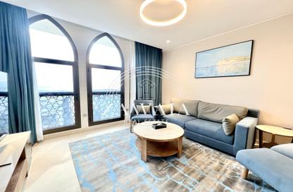 Apartment - Studio - 2 Bathrooms for rent in La Plage West - La Plage - The Pearl Island - Doha