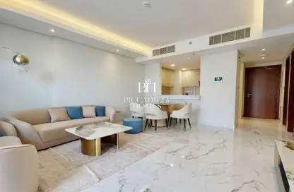 Apartment - 1 Bedroom - 2 Bathrooms for rent in Marina Tower 23 - Marina District - Lusail