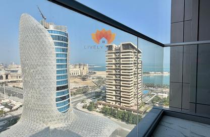 Apartment - 2 Bedrooms - 3 Bathrooms for rent in Marina Tower 23 - Marina District - Lusail