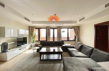 Apartment - 3 Bedrooms - 5 Bathrooms for rent in East Porto Drive - Porto Arabia - The Pearl Island - Doha