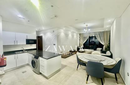 Apartment - 2 Bedrooms - 2 Bathrooms for rent in Lusail Marina Heights - Marina District - Lusail