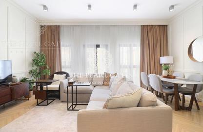 Apartment - 1 Bedroom - 2 Bathrooms for rent in Mercato - Qanat Quartier - The Pearl Island - Doha