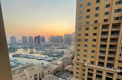 Apartment - 1 Bedroom - 2 Bathrooms for sale in East Porto Drive - Porto Arabia - The Pearl Island - Doha