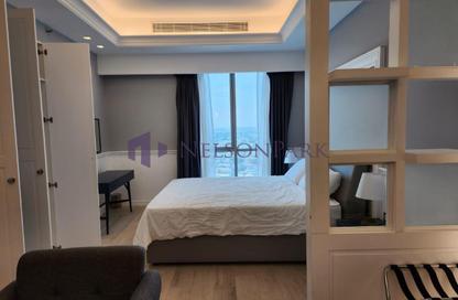 Apartment - Studio - 1 Bathroom for rent in Bin Al Sheikh Towers - Al Mirqab Al Jadeed - Doha