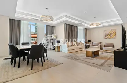 Apartment - 2 Bedrooms - 4 Bathrooms for rent in Crystal Residence - Gewan Island - The Pearl Island - Doha