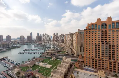 Apartment - 2 Bedrooms - 3 Bathrooms for rent in West Porto Drive - Porto Arabia - The Pearl Island - Doha