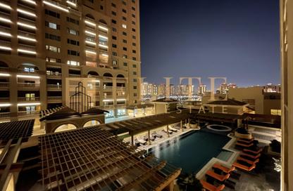 Apartment - Studio - 1 Bathroom for rent in East Porto Drive - Porto Arabia - The Pearl Island - Doha